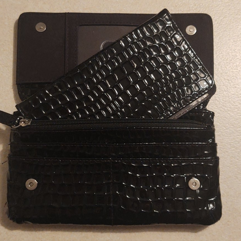 Clutch Wallet with Checkbook Cover - Picture 7 of 7